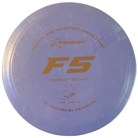 F5 - 500 Plastic - Casey Hanemayer 2022 Signature Series 7/5/-2/1