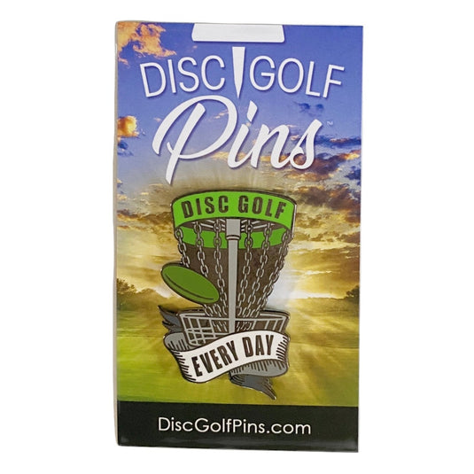 Disc Golf Every Day Pin