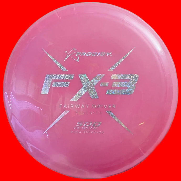 FX-3 - 500 Plastic - 9/4/-1.5/2 [Consignment #367]