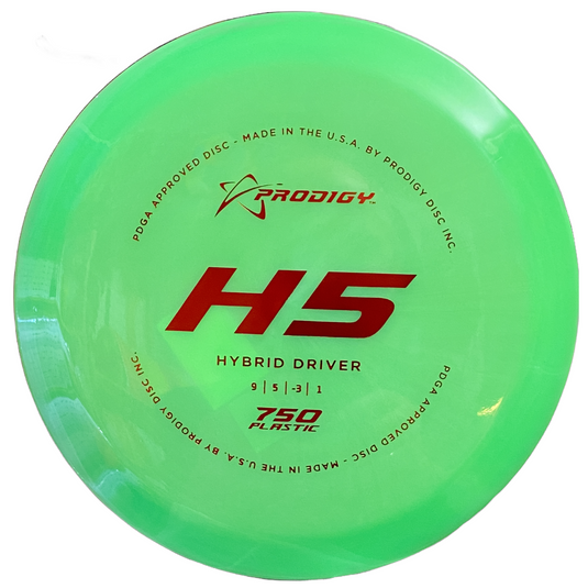 H5 -750 Plastique - 9/5/-3/1