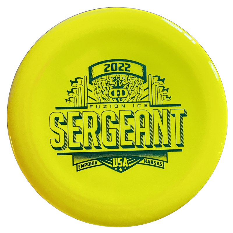 Segeant Ice Sergeant - Fuzion Ice - 11/4/0/2.5 – Atlantic Disc Golf