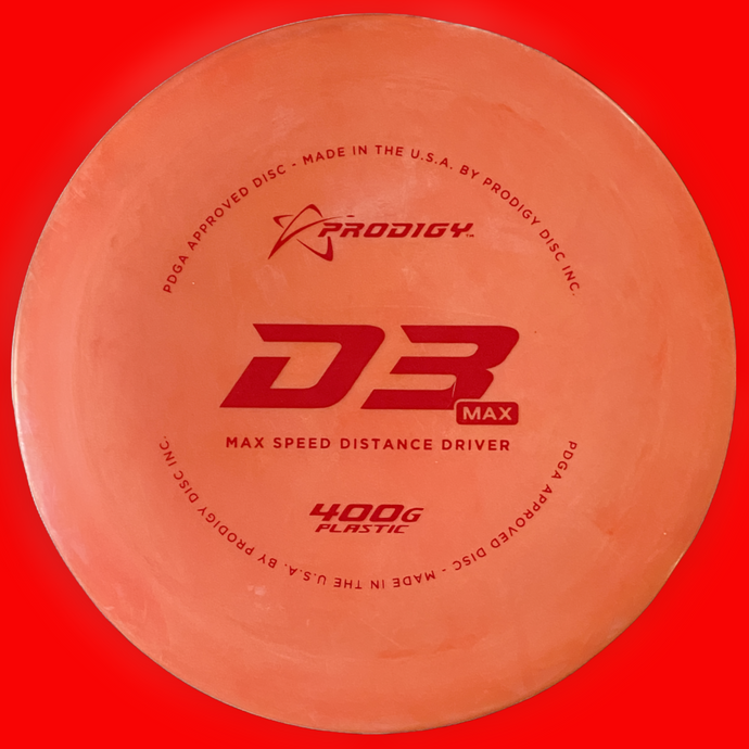 D3 Max - 400 Plastic - 12/6/-3/2 [Consign #385]
