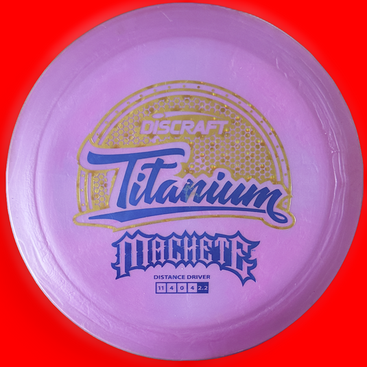 Machete - Titanium - 11/4/0/4 (Consignment)