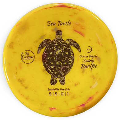 Sea Turtle - Swirly Pacific - 5/5/0/1