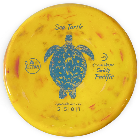 Sea Turtle - Swirly Pacific - 5/5/0/1