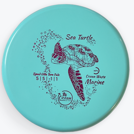 Tortue de mer - Marine - 5/5/-1/1