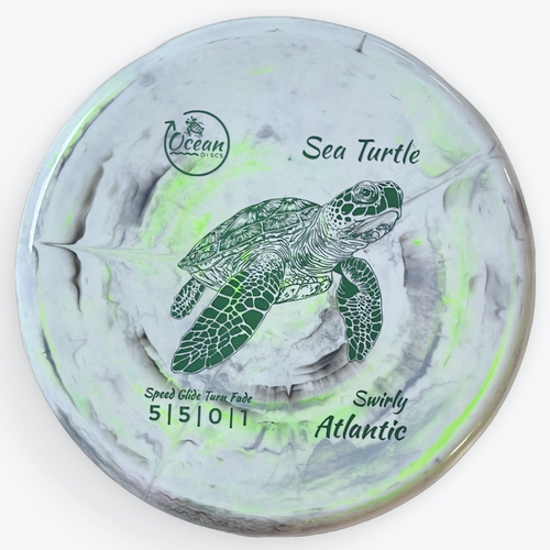 Tortue de mer - Tourbillonnante Atlantique - 5/5/0/1