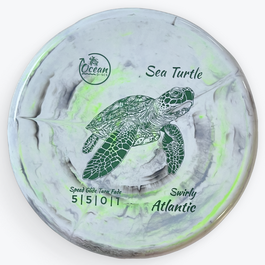 Sea Turtle - Swirly Atlantic - 5/5/0/1