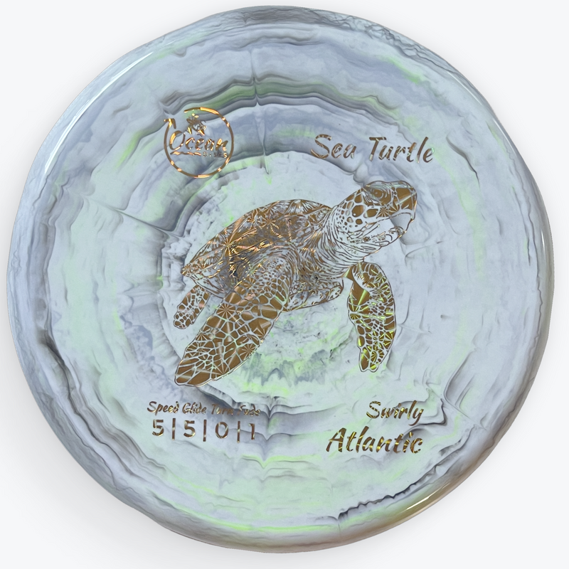 Load image into Gallery viewer, Sea Turtle - Swirly Atlantic - 5/5/0/1
