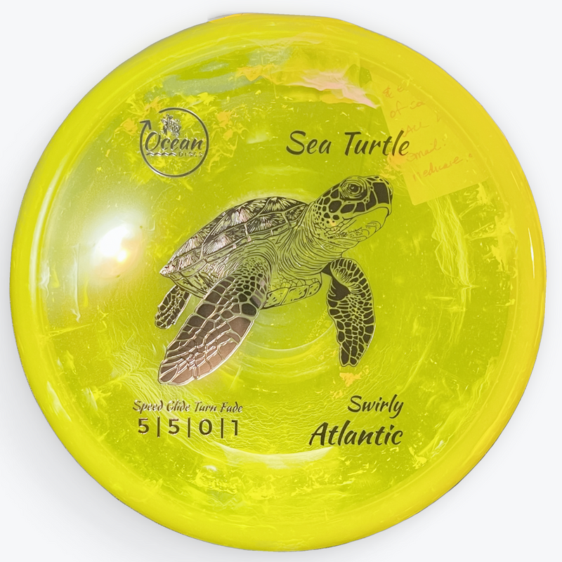 Load image into Gallery viewer, Sea Turtle - Swirly Atlantic - 5/5/0/1
