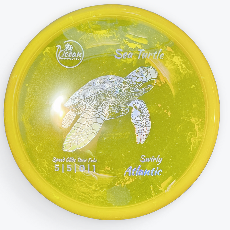 Load image into Gallery viewer, Sea Turtle - Swirly Atlantic - 5/5/0/1
