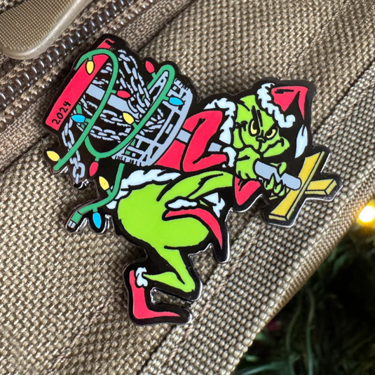 Holiday Disc Golf Pin