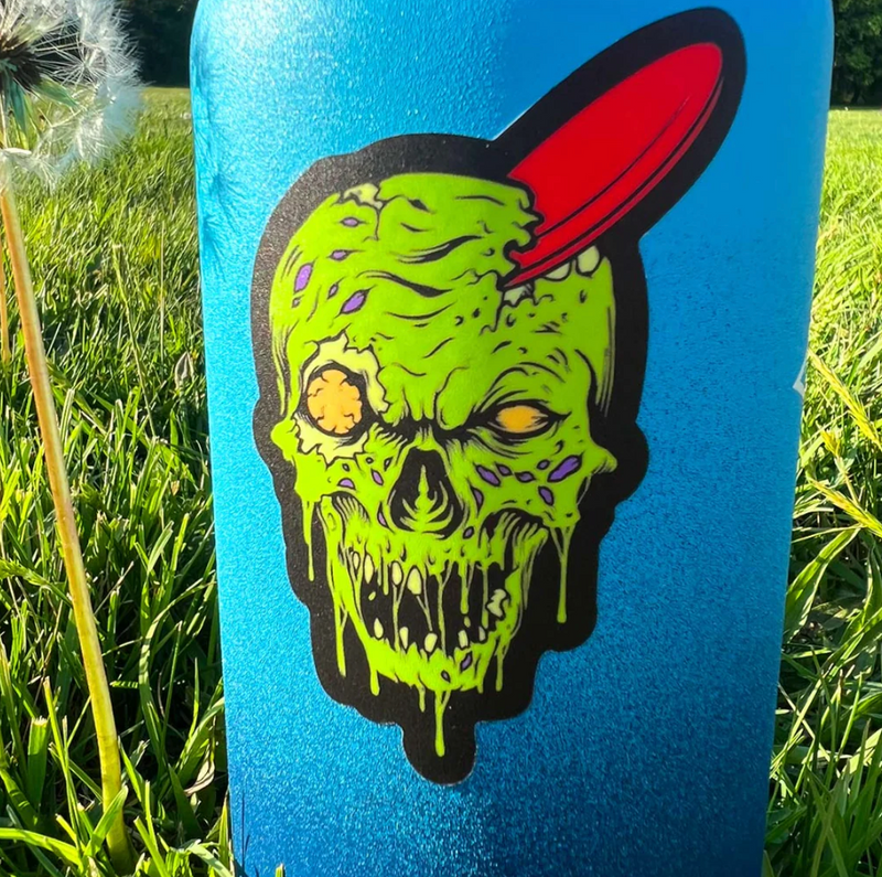 Load image into Gallery viewer, Zoombie Head Sticker
