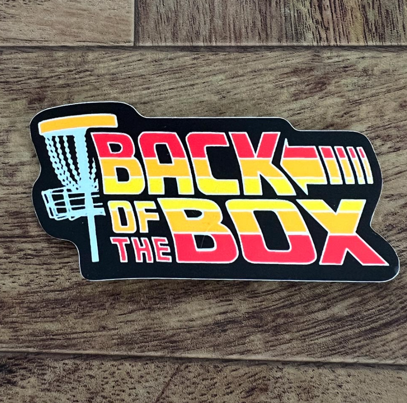 Load image into Gallery viewer, Back of the Box Sticker
