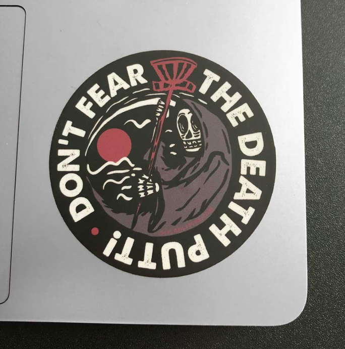 Death Putt Sticker