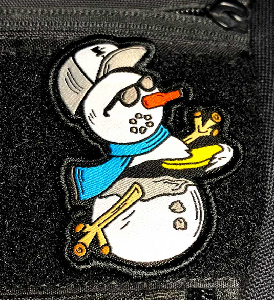 Snowman Winter Patch