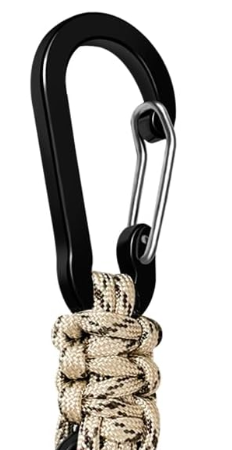Load image into Gallery viewer, Retractable Keychain with Carabiner
