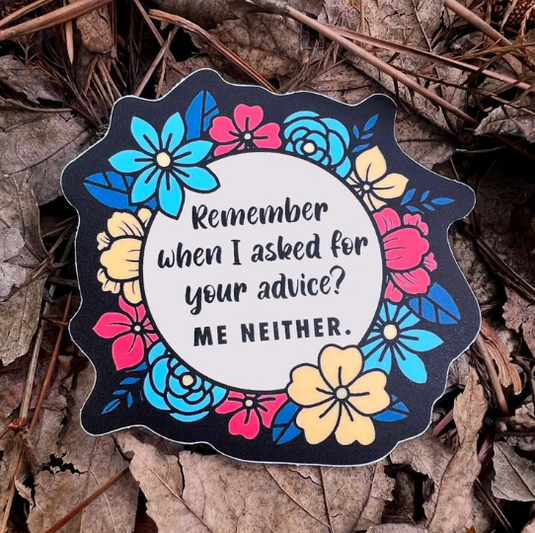 Sassy Flower Sticker