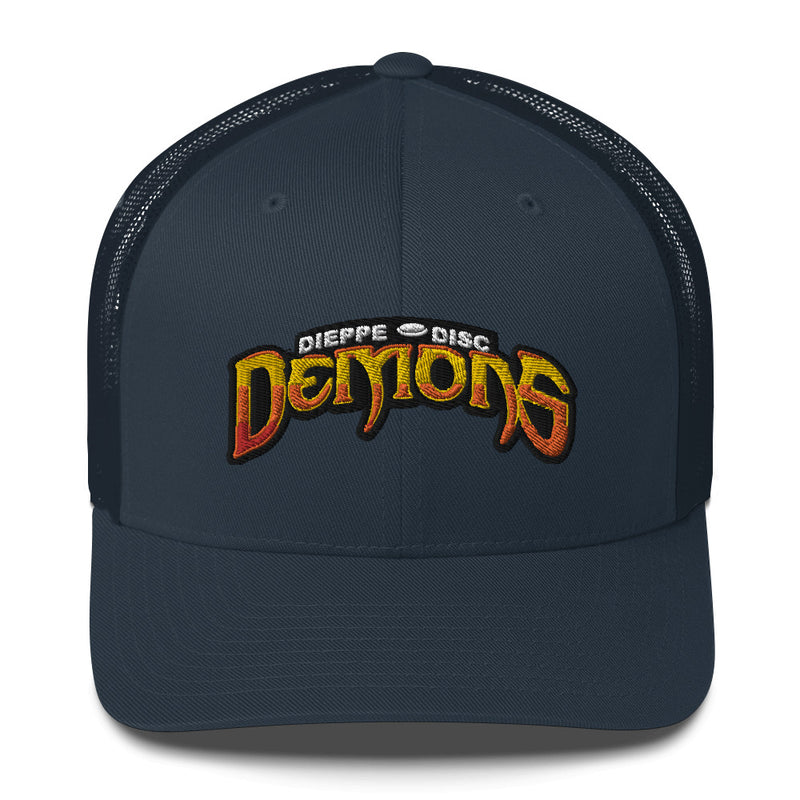 Load image into Gallery viewer, Dieppe Disc Demons - Trucker Hat
