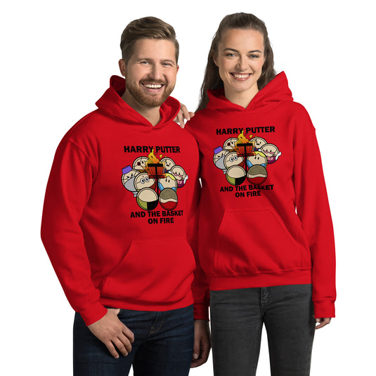Harry Putter and the Basket on Fire - Hoodie
