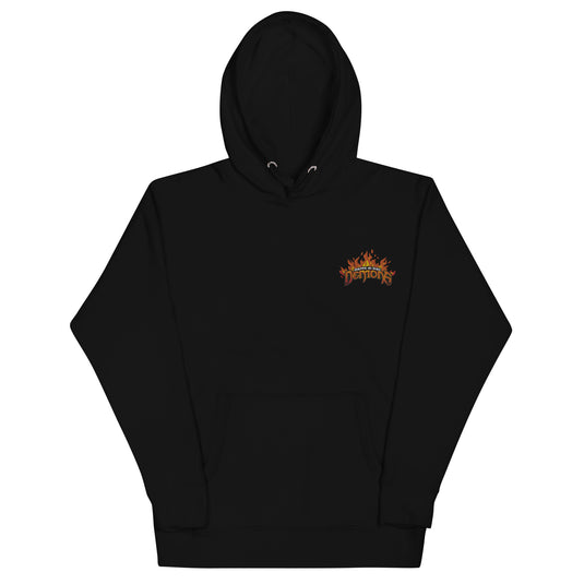 Dieppe Disc Demons - Embroidered Hoodie